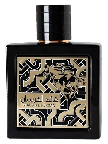 Botella de Qaed Al Fursan de Lattafa Perfumes en la coleccion de perfumes de Gorka Hernandez Villalon